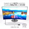 CLUB3D HDMI 2.0 4K60Hz UHD 360 laipsnių sukamas kabelis 2m/6.74ft