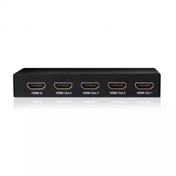 CLUB3D HDMI™ 4K@60Hz UHD skirstytuvas su AC maitinimu, 4 prievadai