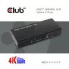 CLUB3D HDMI™ 4K@60Hz UHD skirstytuvas su AC maitinimu, 4 prievadai