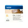 Brother DK-11247 etikečių juosta Juoda ant balto