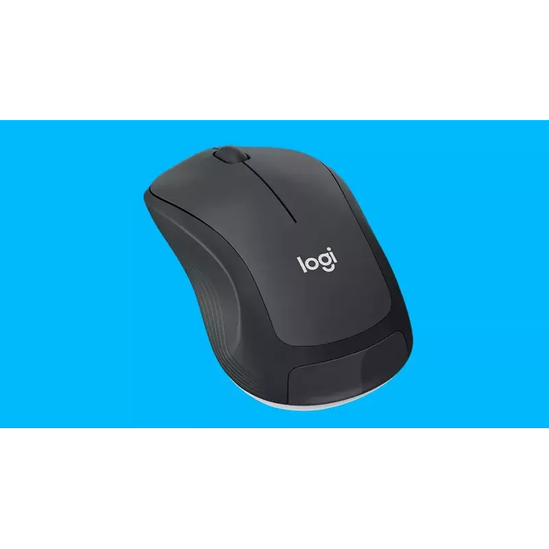 Belaidis klaviatūros ir pelės rinkinys Logitech MK540 Advanced — pilno dydžio QWERTY klaviatūra, USB imtuvas, JAV išdėstymas, ergonomiška pelė, juoda/balta