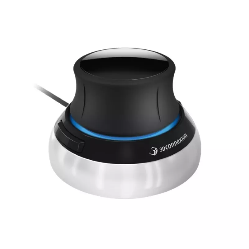 3D pelė 3Dconnexion Spacepelė Compact juoda pilka lengva konstrukcija lengva navigacija