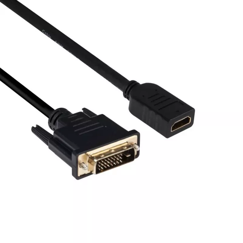 CLUB3D DVI į HDMI 1.4 laidas M/F 2m/6.56ft abipusis