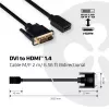 CLUB3D DVI į HDMI 1.4 laidas M/F 2m/6.56ft abipusis