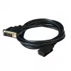 CLUB3D DVI į HDMI 1.4 laidas M/F 2m/6.56ft abipusis