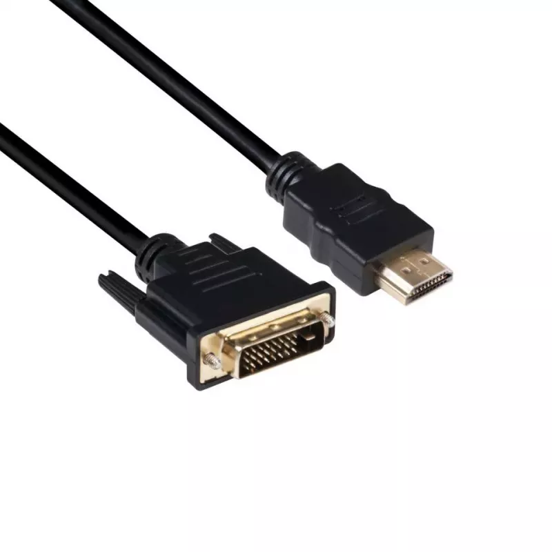 CLUB3D DVI į HDMI 1.4 laidas M/M 2m/ 6,56ft abipusis