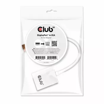 Aktyvus adapteris DisplayPort į VGA CLUB3D CAC-2003