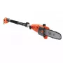 Elektrinis genėtuvas Juoda & Decker PS7525-QS, 800 W maitinimas iš tinklo, 25 cm pjovimo juosta, 22 mm pjovimo skersmuo, 3,8 kg