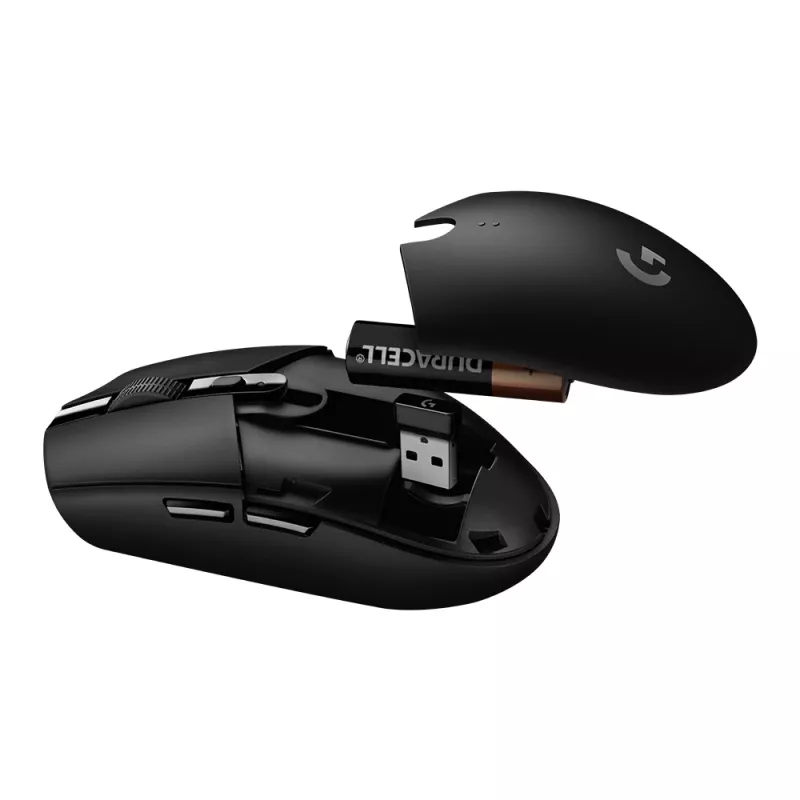 LOGITECH G305 Lightspeed belaidis žaidimų pelė, juoda Eer2