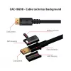 CLUB3D DisplayPort 1.4 HBR3 8K laidas M/M 4 m /13.12ft, 4 m, DisplayPort, DisplayPort, Vyriškas, Vyriškas, 7680 x 4320 pikselių