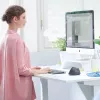Ergonominė belaidė pelė Logitech MX Vertical, MX Vertical, 4000 DPI, RF Wireless + Bluetooth, dešinei rankai, Graphite, biuro naudojimui