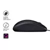 Pelė Logitech B110 Silent, laidinė, USB, juoda