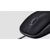 Pelė Logitech B110 Silent, laidinė, USB, juoda