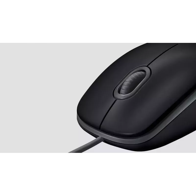 Pelė Logitech B110 Silent, laidinė, USB, juoda