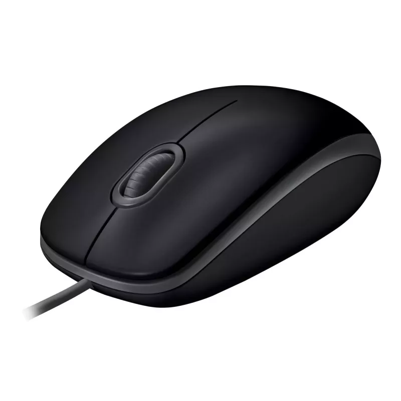 Pelė Logitech B110 Silent, laidinė, USB, juoda