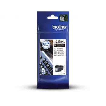 Brother LC-3239XLBK rašalo kasetė, 1 vnt. Originali, didelės talpos (XL), juoda