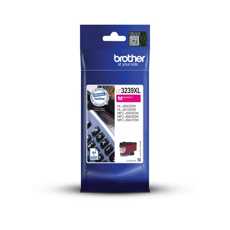 Cartridge Brother LC-3239XLM Red Ink 5000 puslapių (HL-J6000/6100/MFC-J5945/6945/6947)