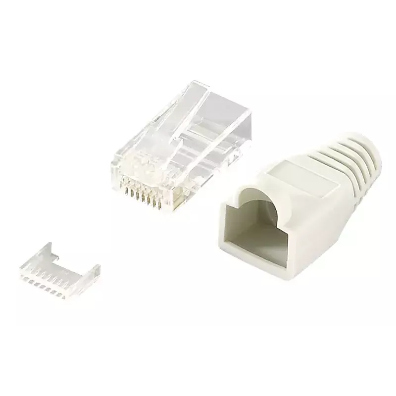 RJ45 jungtis LogiLink MP0023 pilka