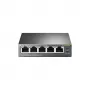 TP-Link 5 prievadų gigabitinis stalinis PoE komutatorius su 4 prievadais, nevaldomas, gigabitinis Ethernet (10/100/1000), maitinimas per Ethernet (PoE)