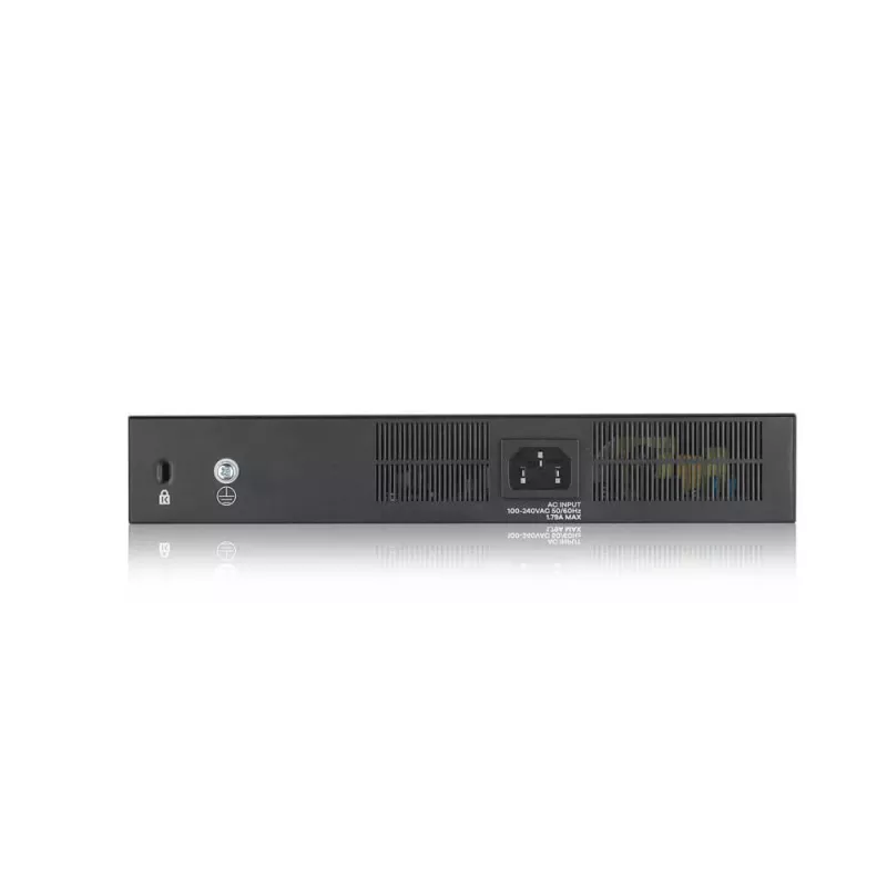 Zyxel GS1920-8HPV2 valdomas Gigabit Ethernet (10/100/1000) maitinimas per Ethernet (PoE) juodos spalvos