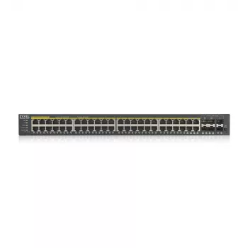 Zyxel GS1920-48HPV2 valdomas „Gigabit Ethernet“ (10/100/1000) „Power over Ethernet“ (PoE) juodos spalvos