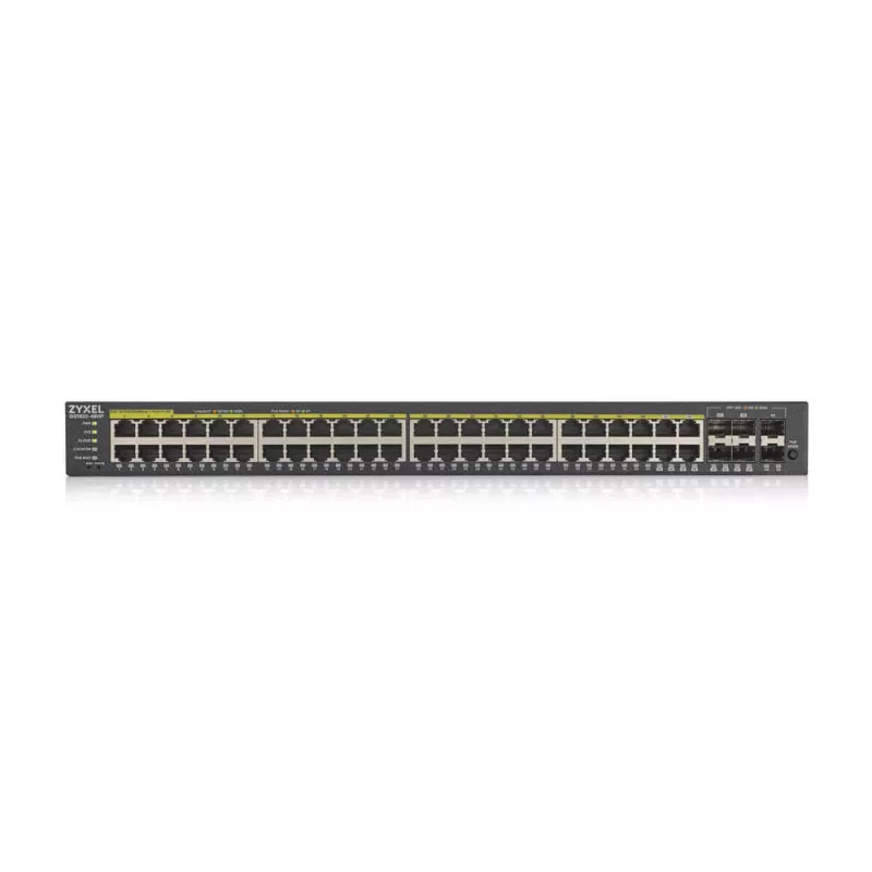 Zyxel GS1920-48HPV2 valdomas „Gigabit Ethernet“ (10/100/1000) „Power over Ethernet“ (PoE) juodos spalvos