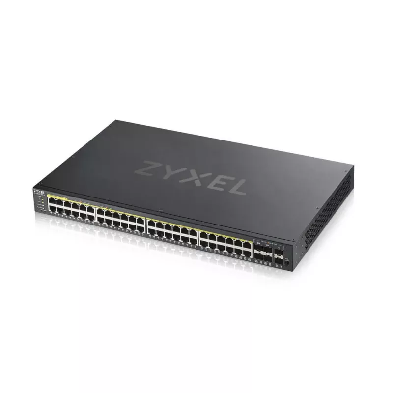 Zyxel GS1920-48HPV2 valdomas „Gigabit Ethernet“ (10/100/1000) „Power over Ethernet“ (PoE) juodos spalvos