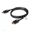 CLUB3D Ultra didelės spartos HDMI 4K120Hz, 8K60Hz sertifikuotas kabelis 48Gbps M/M 2 m / 6,56 pėd.