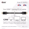 CLUB3D Ultra High Speed HDMI 4K120Hz, 8K60Hz sertifikuotas kabelis 48Gbps M/M 1 m/3.28 ft