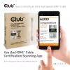 CLUB3D Ultra High Speed HDMI 4K120Hz, 8K60Hz sertifikuotas kabelis 48Gbps M/M 1 m/3.28 ft