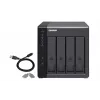 QNAP TR-004 išorinis diskų korpusas HDD/SSD korpusas Juodas 2.5/3.5 colio