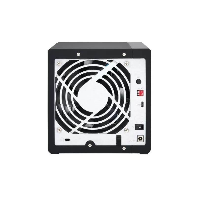 QNAP TR-004 išorinis diskų korpusas HDD/SSD korpusas Juodas 2.5/3.5 colio
