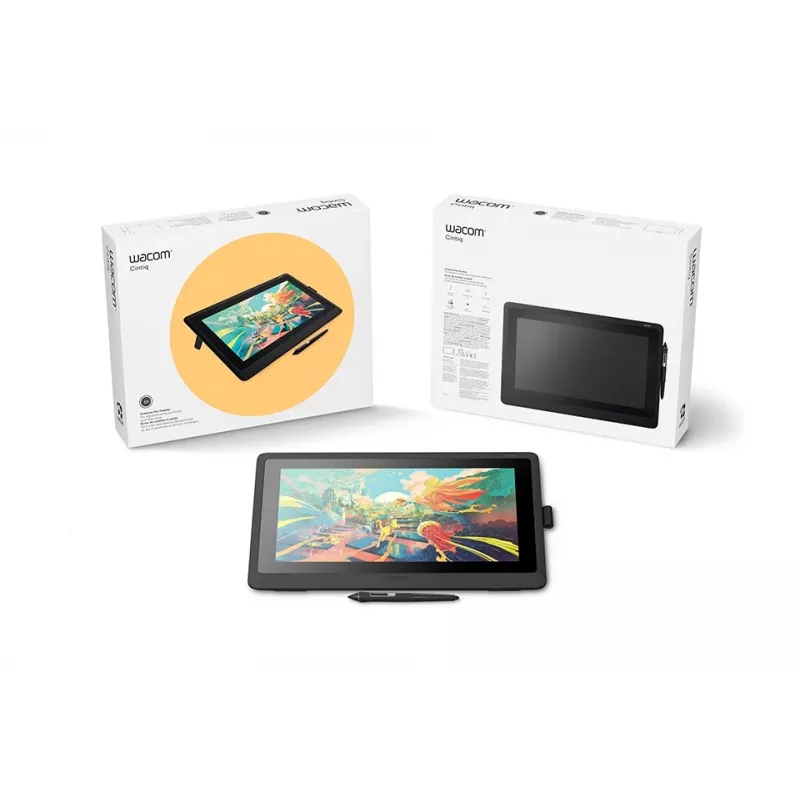 WACOM Pieštukų planšetė - Cintiq 16 - 16 colių - 1920x1080 (Full HD)
