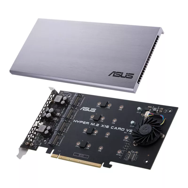 ASUS HYPER M.2 X16 CARD V2 vidinė sąsajos plokštė/adapteris