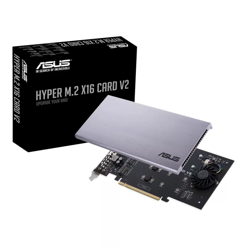ASUS HYPER M.2 X16 CARD V2 vidinė sąsajos plokštė/adapteris