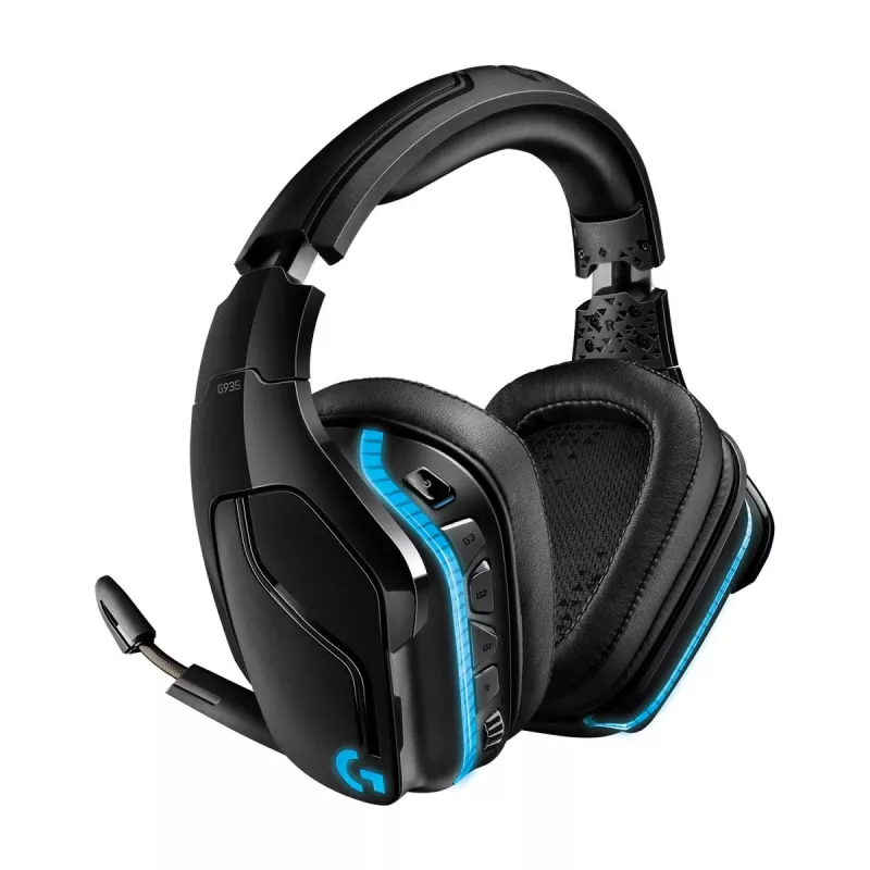 LOGITECH G935 Belaidės 7.1 erdvinio garso Lightsync žaidimų ausinės – 2,4 GHz