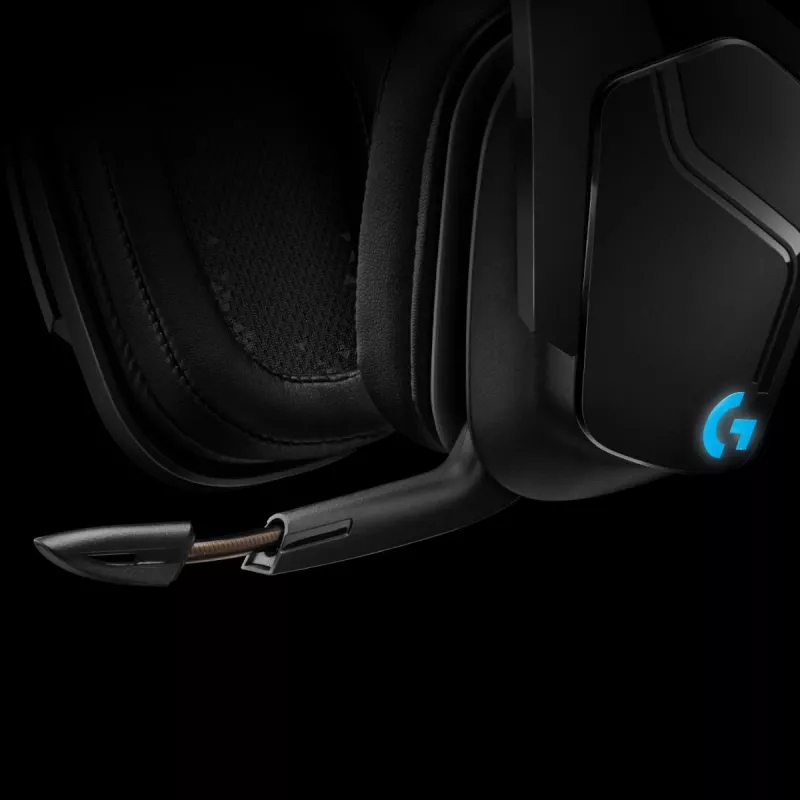 LOGITECH G935 Belaidės 7.1 erdvinio garso Lightsync žaidimų ausinės – 2,4 GHz