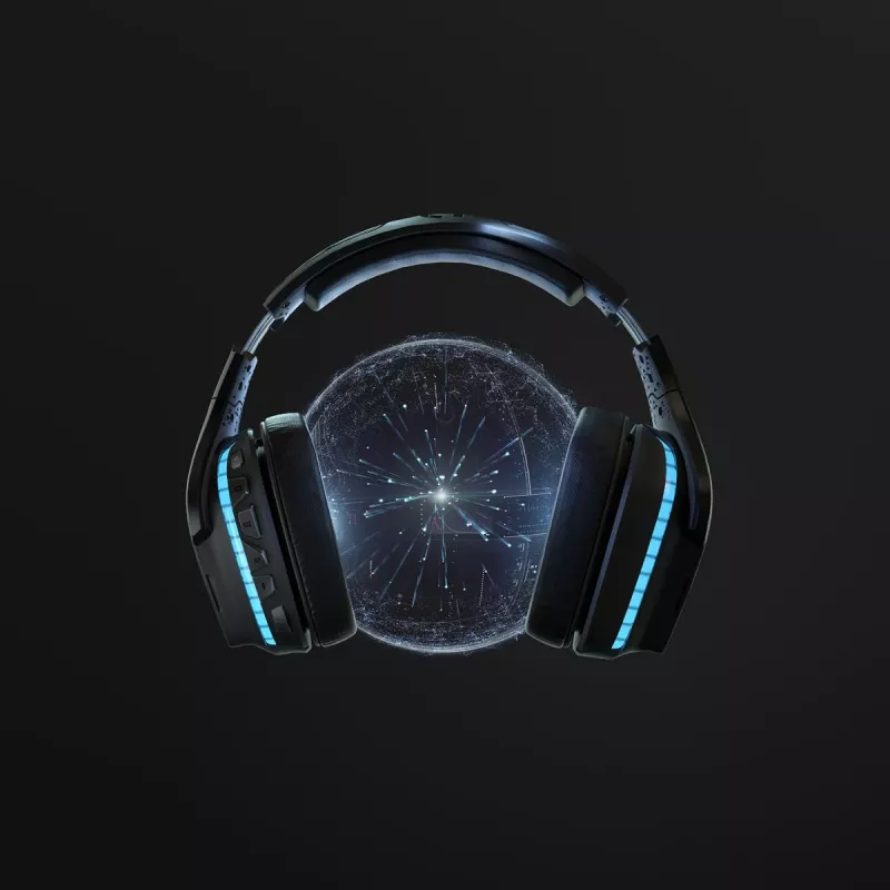 LOGITECH G935 Belaidės 7.1 erdvinio garso Lightsync žaidimų ausinės – 2,4 GHz