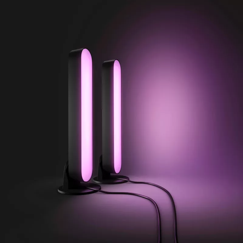 Philips Hue Balta and colour ambience Play šviesos juostos dviguba pakuotė