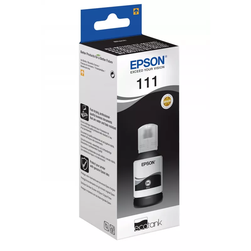 „Epson 111 EcoTank“ pigmentinis juodas rašalo buteliukas