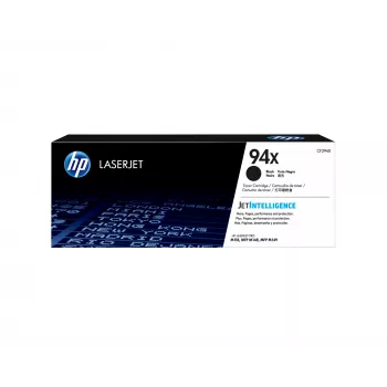 HP 94X didelės išeigos juodas originalus LaserJet kasečių toneris, 2800 puslapių, juoda, 1 vnt.