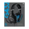 LOGITECH G432 - USB / 3.5mm - Žaidimų ausinės - 7.1 erdvinis garsas - Mėlynos