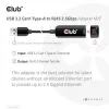 CLUB3D USB 3.2 Gen1 Tipas A į RJ45 2.5Gbps adapteris
