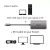 CLUB3D USB3.2 Gen1 Type-C į Dual Link DVI-D HDCP ON versija aktyvus adapteris M/F