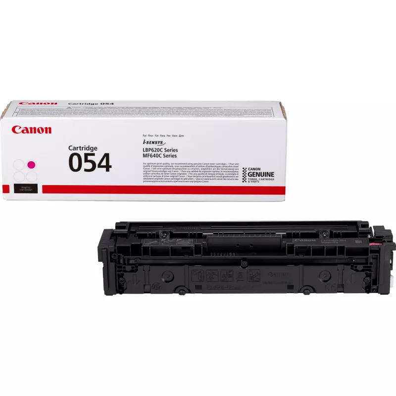 Canon 054 Toner kasetė, rausvai raudona, 1200 puslapių, rausvai raudona, 1 vnt.