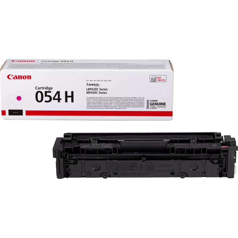 Canon 054 H didelio našumo dažų kasetė, purpurinė
