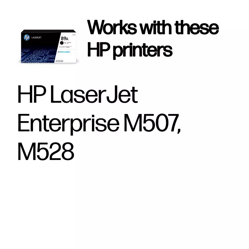 HP 89A Original LaserJet juodas tonerio kasetė