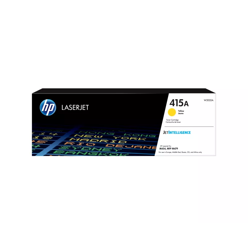 HP 415A geltona originali LaserJet tonerio kasetė, 2100 puslapių, 1 vnt.