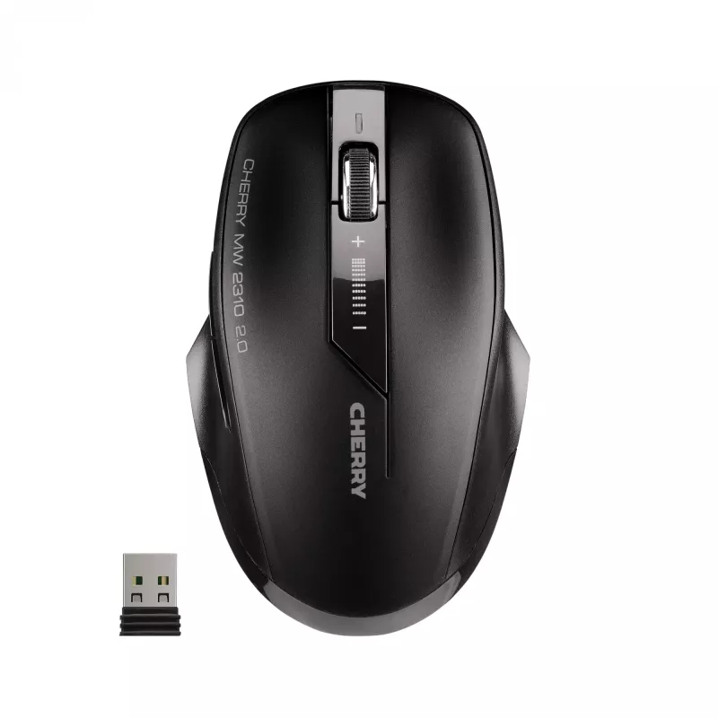 CHERRY MW 2310 2.0 belaidė pelė, juoda, USB