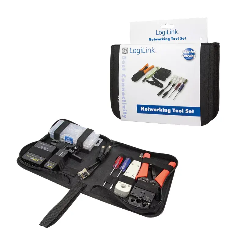 Kabelių paruošimo įrankių rinkinys LogiLink WZ0030